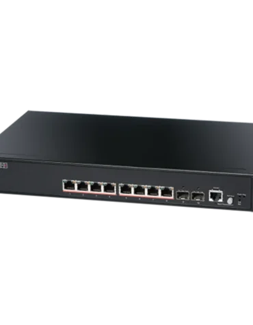 Edgecore ECS2100-10P: 8x1G RJ45 PoE, 2x1G SFP | L2 | 1G Access