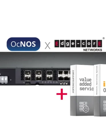 IP Infusion OcNOS SP Router | Edgecore Networks CSR200 (AS5915-18X): 4x1G RJ45, 8x1G, 6x10G | L2/L3 Support | 1G Access