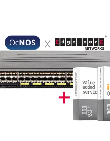 IP Infusion OcNOS SP Router | Edgecore Networks AGR130 (AS5916-54XKS): 48x10G, 6x100G | L2/L3 Support | 10G Aggregation