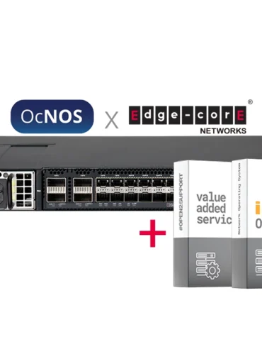 IP Infusion OcNOS SP Router | Edgecore Networks CSR440 (AS7535-28XB): 24x25G, 2x100G, 2x400G | L2/L3 Support | 10G Access