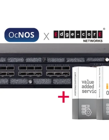 IP Infusion OcNOS SP Router | Edgecore Networks AGR400 (AS7946-30XB): 4x25G, 22x100G, 8x100G | L2/L3 Support | 10G Aggregation