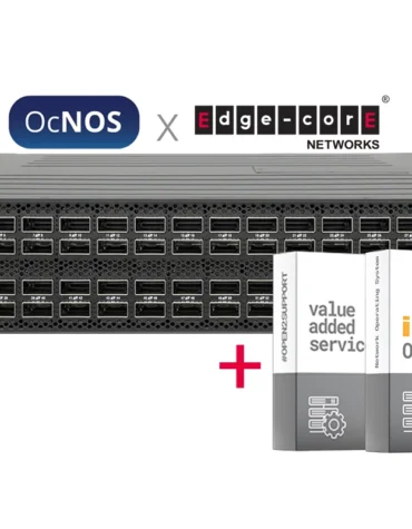 IP Infusion OcNOS DC Switch | Edgecore Networks DCS520 (AS9736-64D): 64x400G | L2/L3 Support | 400G Cloud & Data Center