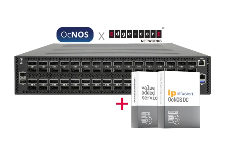 IP Infusion OcNOS DC Switch | Edgecore Networks DCS520 (AS9736-64D): 64x400G | L2/L3 Support | 400G Cloud & Data Center