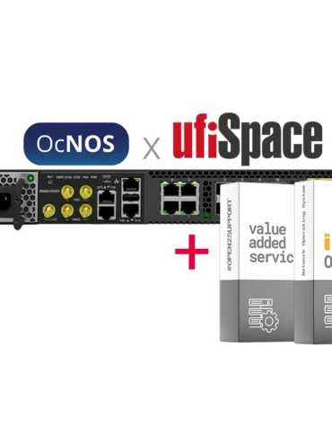 IP Infusion OcNOS SP Router | UfiSpace S9500-22XST: 4x1G RJ45, 8x10G, 8x25G, 2x100G | L2/L3 Support | 25G Access