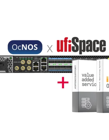IP Infusion OcNOS SP Router | UfiSpace S9500-30XS: 20x10G, 8x25G, 2x100G | L2/L3 Support | 10G Access