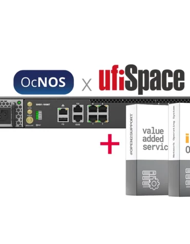 IP Infusion OcNOS SP Router | UfiSpace S9501-18SMT: 4x1G RJ45, 8x1G, 6x10G | L2/L3 Support | 1G Access