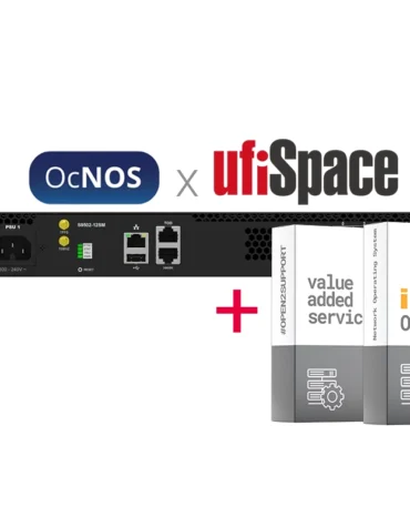 IP Infusion OcNOS SP Router | UfiSpace S9502-12SM: 8x1G RJ45, 4x10G | L2/L3 Support | 1G Access