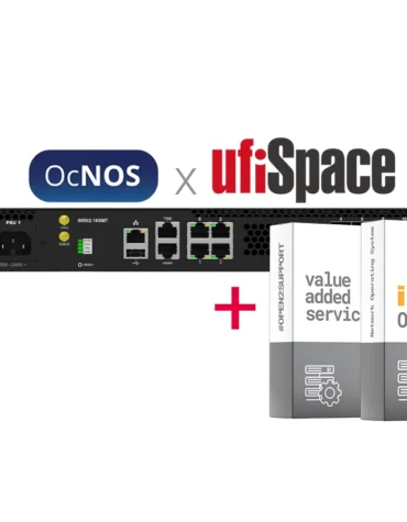 IP Infusion OcNOS SP Router | UfiSpace S9502-16SMT: 4x1G RJ45, 8x1G, 4x10G | L2/L3 Support | 1G Access