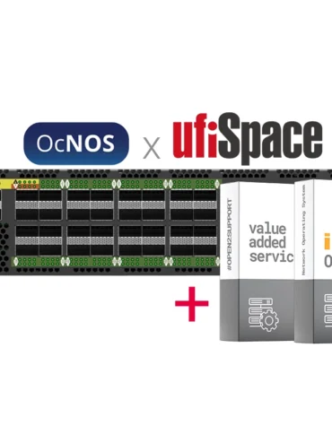 IP Infusion OcNOS SP Router | UfiSpace S9600-32X: 32x100G | L2/L3 Support | 100G Aggregation